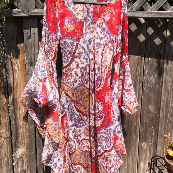 🍎LAST CHANCE 🍒Vintage boho sheath dress - Picture 4 of 8